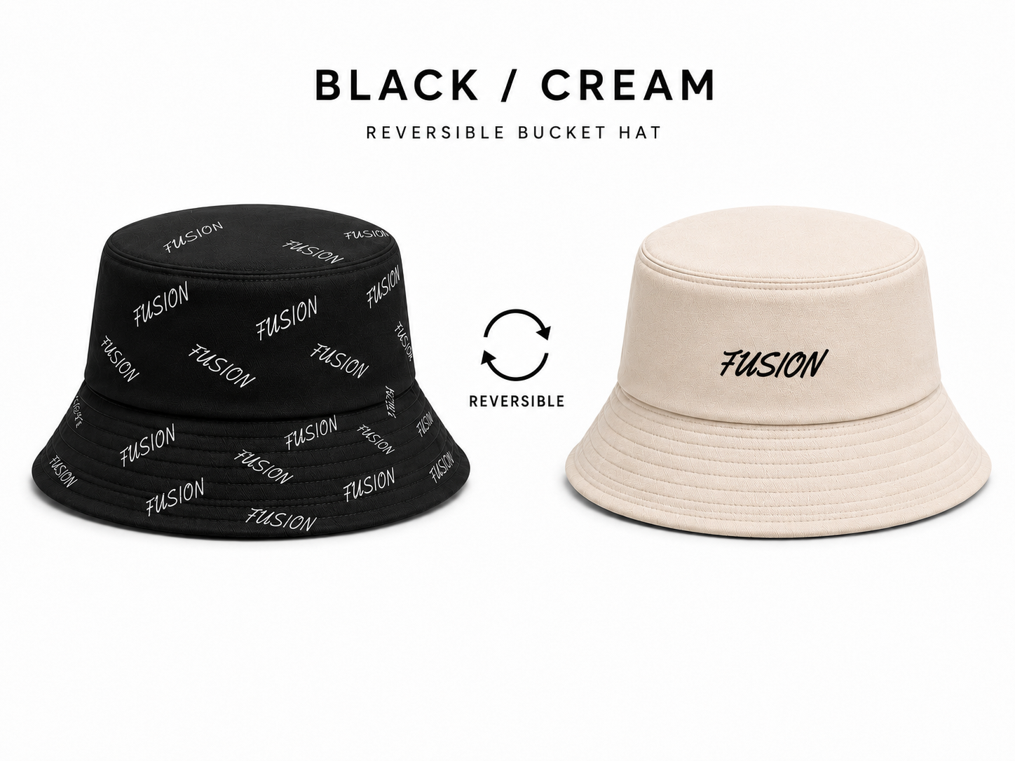Fusion Reversible Bucket Hat